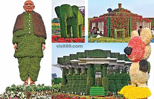 RiverFront Flower Show at Ahmedabad